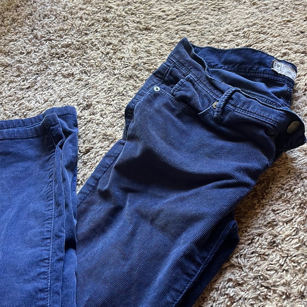 Free People Womens Corduroy Pants